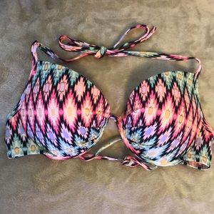 Victoria’s Secret multi-color bikini top